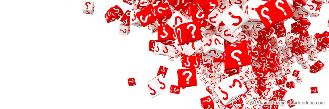 Slider Fragen und Antworten Slider Fragen und Antworten Copyright ParamePrizma - stock.adobe.com